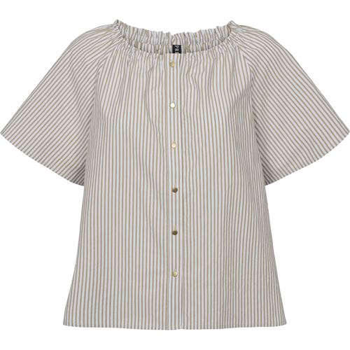 PREPAIR BLUSE, MELISSA BLOUSE, LIGHT BLUE BEIGE
